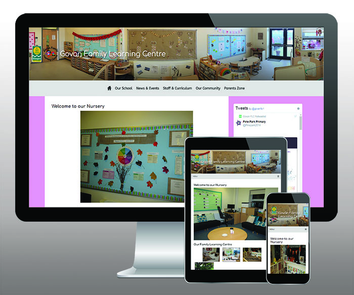 Govan Family Learning Centre website